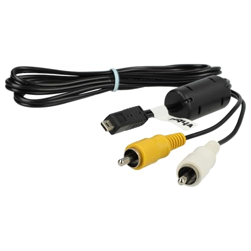 vhbw Audio Video AV Composite Kabel kompatibel mit Nikon CoolPix L10, L100, L101, L105, L11, L110, L12, L120, L14, L15 Kamera, Digitalkamera vhbw Audio Video AV Composite Kabel kompatibel mit Nikon CoolPix L10, L100, L101, L105, L11, L110, L12, L120, L14, L15 Kamera, Digitalkamera von vhbw
