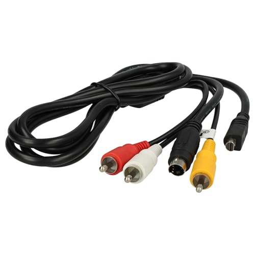 vhbw Audio Video AV Composite Kabel kompatibel mit Sony DCR-PC105E, DCR-PC330, DCR-PC330E, DCR-PC53, DCR-PC53E Kamera, Digitalkamera vhbw Audio Video AV Composite Kabel kompatibel mit Sony DCR-PC105E, DCR-PC330, DCR-PC330E, DCR-PC53, DCR-PC53E Kamera, Digitalkamera von vhbw