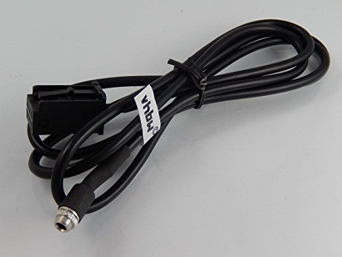 vhbw Aux Adapter Kabel KFZ Radio kompatibel mit Auto Ford Mondeo, Fiesta, Transit, Fusion, AutoRadio 6000 CD Stereo von vhbw