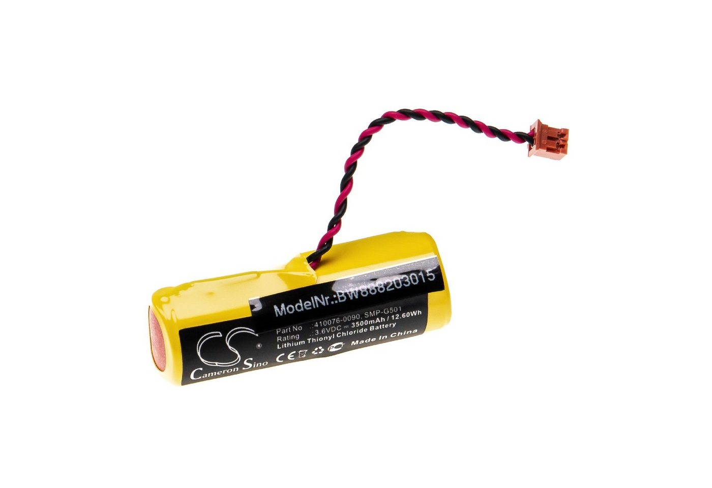 vhbw Batterie, (3,6 V), Ersatz für Baugleiche Originalteilebezeichnung Denso 410076-0180 für Business & Industrie & Funk Automation von vhbw