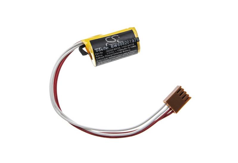 vhbw Batterie, (3,6 V), passend für Omron C60PF, CQM1, CV1000, CV1M, CV500, CVM1D, GT600 Business & Industrie & Funk Automation von vhbw