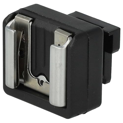 vhbw Blitzschuhadapter kompatibel mit Canon Legria Vixia HF G10, HF G20, HF G25, HF G30, HF M300 Camcorder - Ersatz für Canon MSA-1 von vhbw