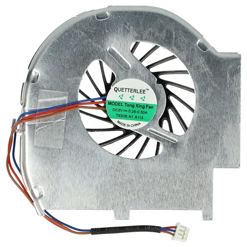 vhbw CPU/GPU Lüfter kompatibel mit IBM/Lenovo ThinkPad T60, T60p Notebook Laptop, mit 3-Pin-Stecker von vhbw