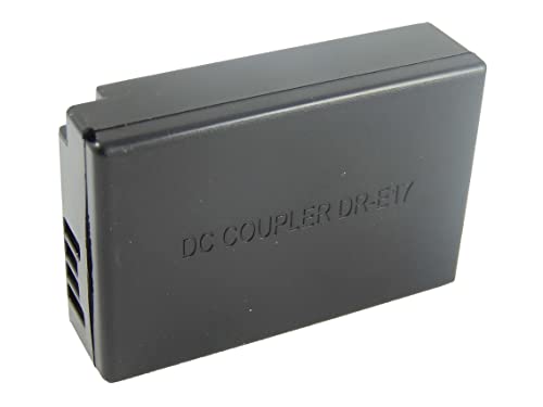 vhbw DC Kuppler Netzadapter Ersatz für Canon DR-E17 für Kamera, Digitalkamera, DSLR, Spiegelreflex vhbw DC Kuppler Netzadapter Ersatz für Canon DR-E17 für Kamera, Digitalkamera, DSLR, Spiegelreflex von vhbw