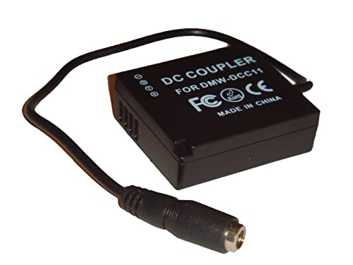 vhbw DC Kuppler Netzadapter kompatibel mit Panasonic Lumix DC-TZ91, DMC-TZ202 Kamera, Digitalkamera, DSLR, Spiegelreflex von vhbw