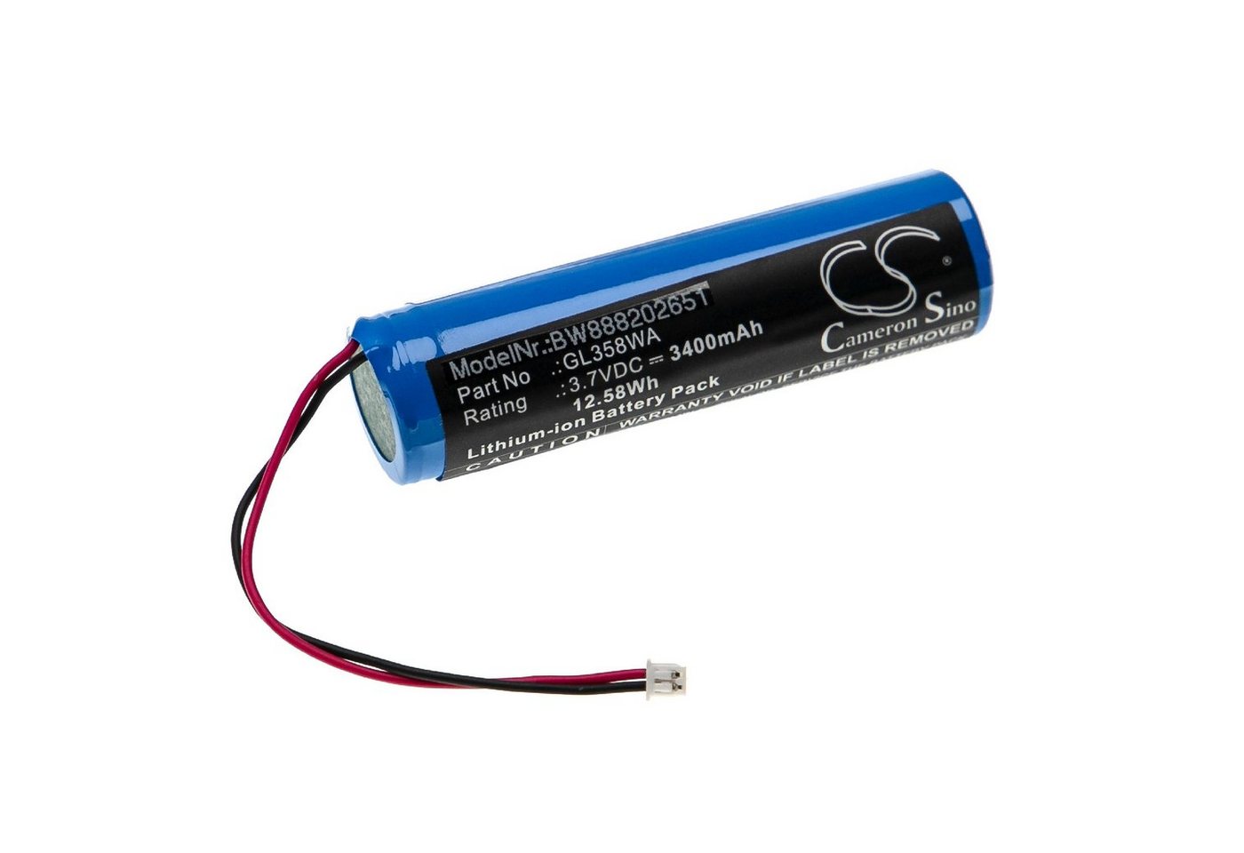 vhbw Drohnen-Akku passend für DJI Phantom 3 Standard Remote Controller Drohne-Controller (3400mAh, 3,7V, Li-Ion) 3400 mAh von vhbw