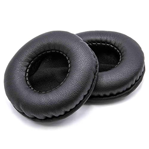 vhbw Ear Pads Ohrpolster-Kissen Ohrmuscheln schwarz 2.6cm 5.5cm kompatibel mit Kopfhörer Headset Kopfhörer, die 55mm Ohrpolster benötigen von vhbw