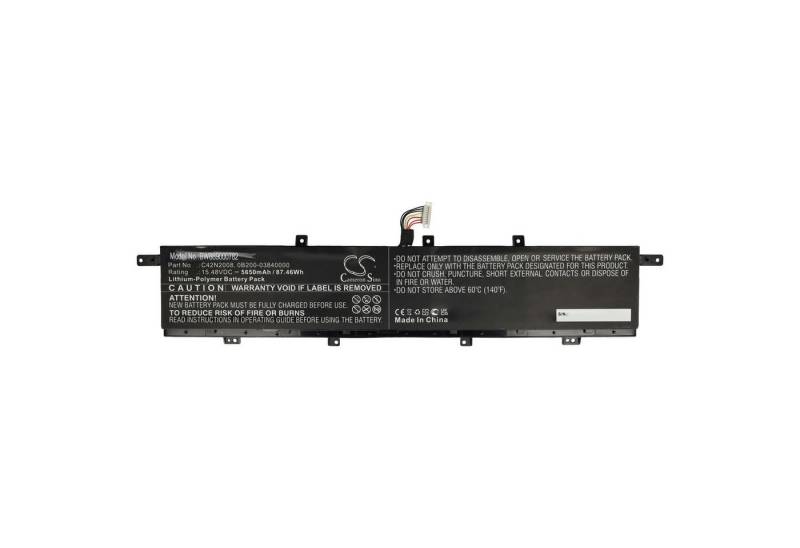 vhbw Ersatz für Asus C42N2008, 0B200-03840000 für Laptop-Akku Li-Polymer 5650 mAh (15,48 V) von vhbw