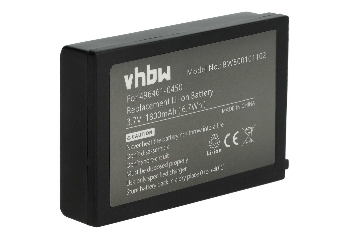 vhbw Ersatz für BT-20L, 496461-0450, BT-20LB, 496466-1130 für Business & Akku Li-Ion 1800 mAh von vhbw