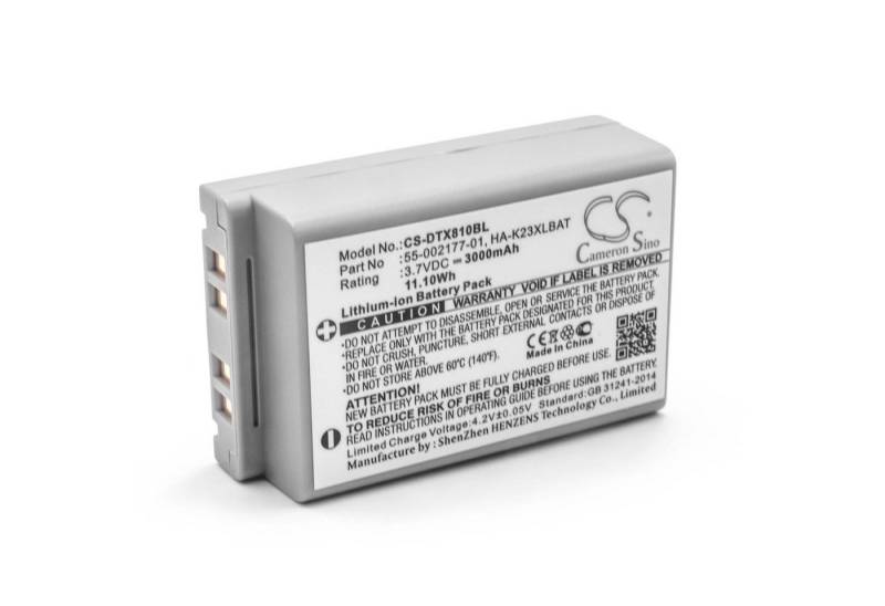 vhbw Ersatz für Casio HA-K23XLBAT, 55-002177-01 für Business & Industrie & Akku Li-Ion 3000 mAh von vhbw