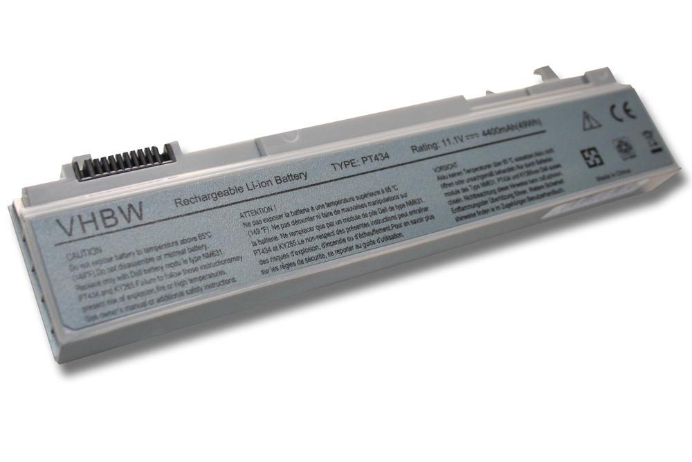 vhbw Ersatz für Dell FU268, FU274, FU571, 312-0917, 312-7414, 312-7415, Laptop-Akku 4400 mAh von vhbw