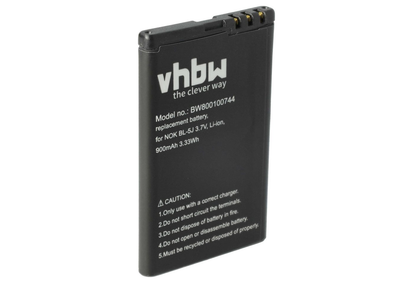 vhbw Ersatz für Doro RCB01 für Mobilfunk (900 mAh, 3,7 V, Li-Ion) Smartphone-Akku Li-Ion 900 mAh von vhbw