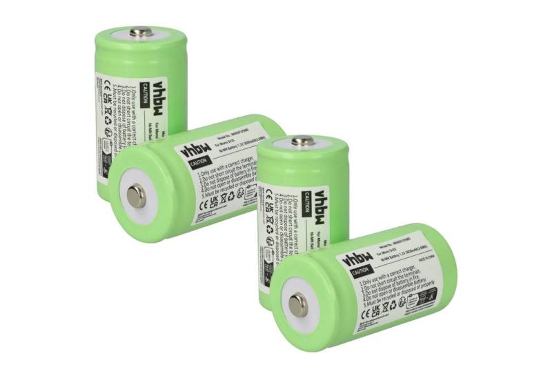vhbw Ersatz für KR20, HR20, Mono D, R20, LR20 für (3000 mAh, 1,2 V, NiMH) Akku NiMH 3000 mAh von vhbw