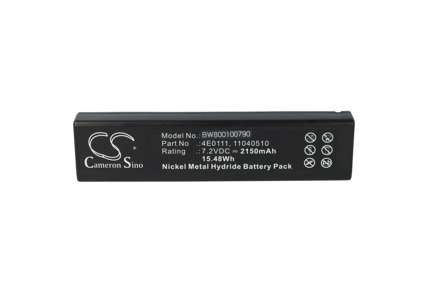 vhbw Ersatz für Kodak 11040510, DR17AA, 4E0111 für Digitalkamera (2150 mAh, Kamera-Akku NiMH 2150 mAh von vhbw