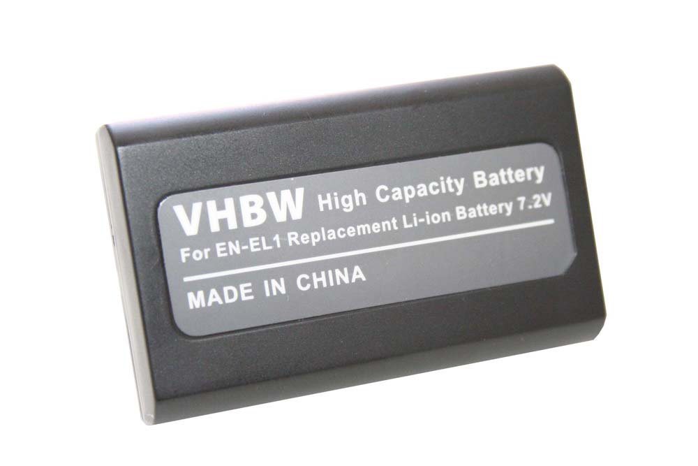 vhbw Ersatz für Nikon EN-EL1 für Foto / Kompaktkamera (800 mAh, 7,2 V, Kamera-Akku Li-Ion 800 mAh von vhbw