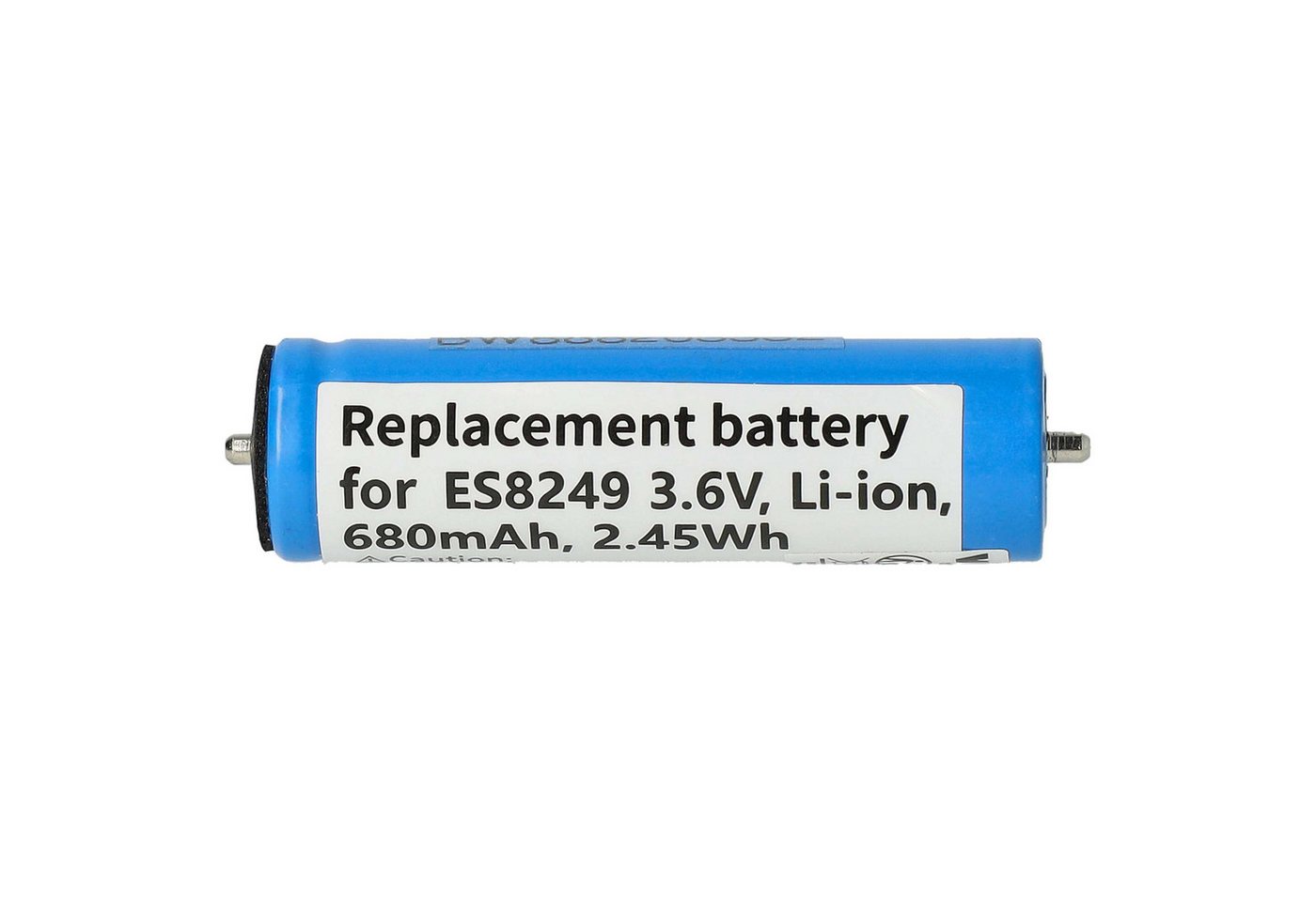 vhbw Ersatz für Panasonic K0360-0570, V9ZL2508, WESLV9ZL2508 für Akku Li-Ion 680 mAh (3,6 V) von vhbw