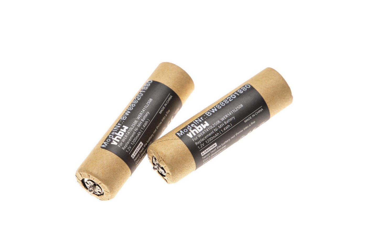 vhbw Ersatz für Panasonic WER160L2506, WER154L2504, WER1410L2508 für Akku NiMH 1200 mAh vhbw Ersatz für Panasonic WER160L2506, WER154L2504, WER1410L2508 für Akku NiMH 1200 mAh von vhbw