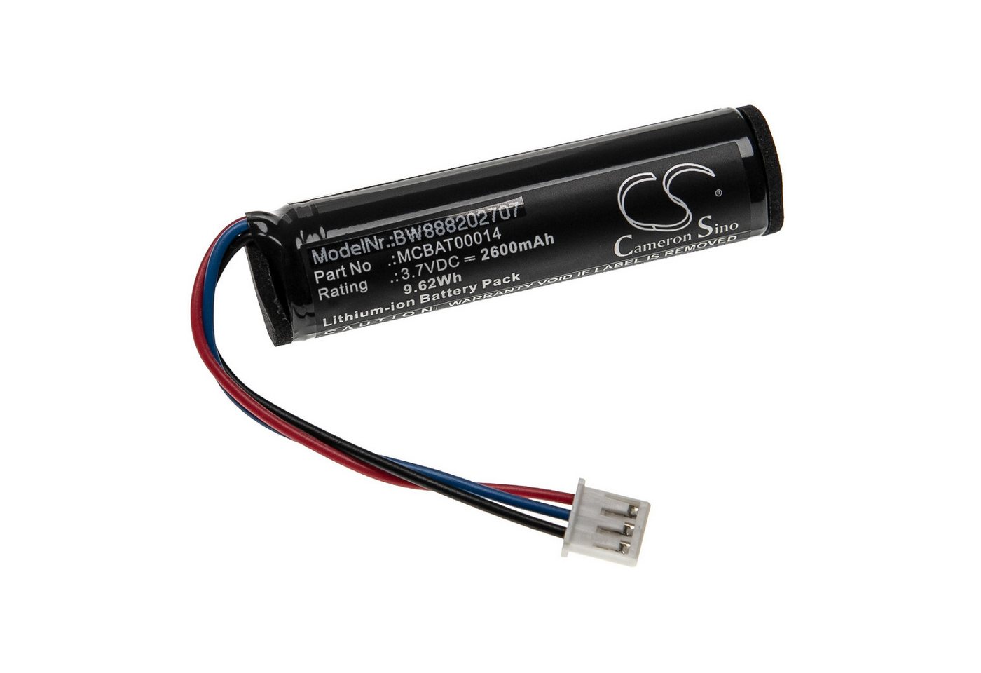 vhbw Ersatz für Parrot MCBAT00014 für Drohnen-Akku Li-Ion 2600 mAh (3,7 V) von vhbw