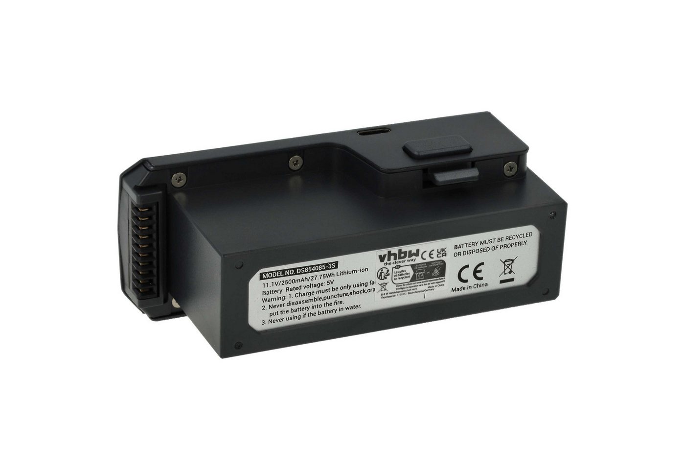 vhbw Ersatz für SJ R/C DS854085-3S für Quadrocopter / Modellbau RC / Drohnen-Akku Li-Ion 2500 mAh vhbw Ersatz für SJ R/C DS854085-3S für Quadrocopter / Modellbau RC / Drohnen-Akku Li-Ion 2500 mAh von vhbw