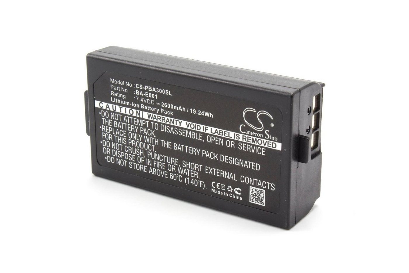 vhbw Ersatz für Sonel WAAKU19 für Akku Li-Ion 2600 mAh (7,4 V) von vhbw