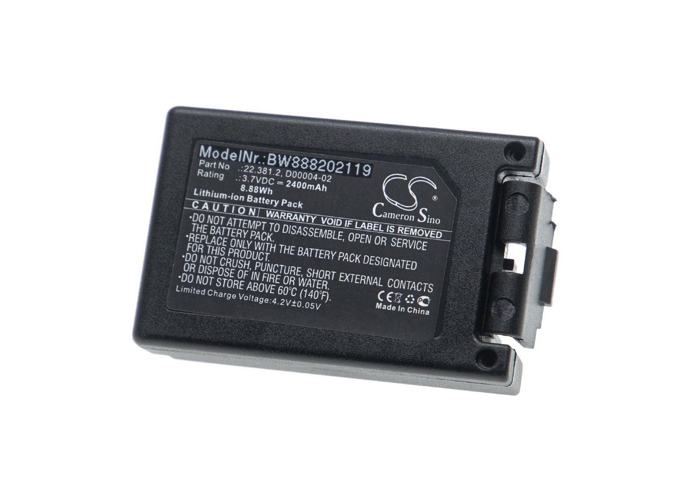 vhbw Ersatz für Teleradio M245060, 22.381.2, D00004-02 für Akku Li-Ion 2400 mAh von vhbw