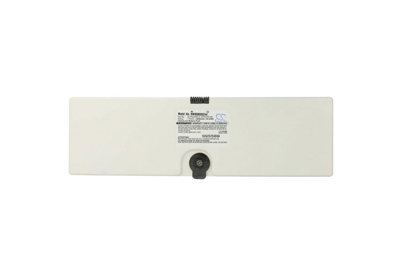 vhbw Ersatz für Trixell 2ICP5/38/50-4, 2ICP05/67/89 für Medizin (3600 mAh, Akku Li-Ion 3600 mAh von vhbw