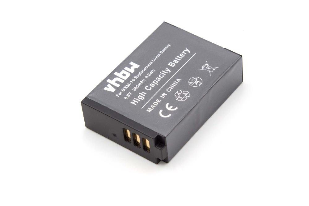 vhbw Ersatz für XiaoYi BXM-10 für Digitalkamera / Kamera (900 mAh, 8,8 V, Kamera-Akku Li-Ion 900 mAh von vhbw