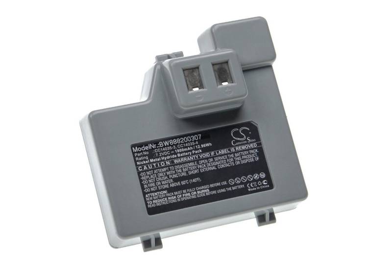 vhbw Ersatz für Zebra CC14035-4, CC14035-3 für Drucker & Kopierer Akku NiMH 1800 mAh von vhbw