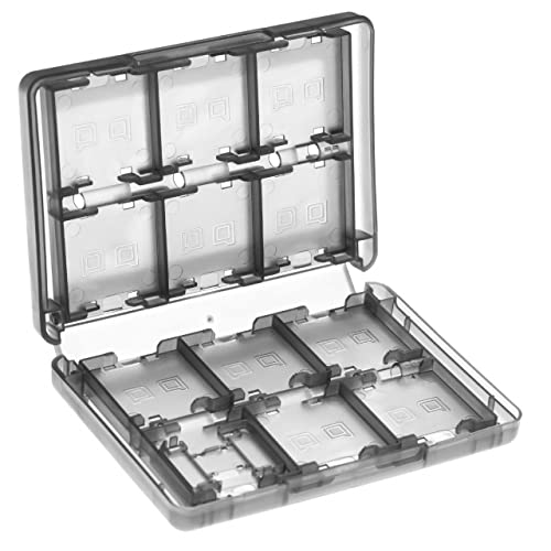 vhbw Etui kompatibel mit Nintendo 3DS LL, 3DS Konsolenspiele, Speicherkarten - Case Schwarz Transparent vhbw Etui kompatibel mit Nintendo 3DS LL, 3DS Konsolenspiele, Speicherkarten - Case Schwarz Transparent von vhbw