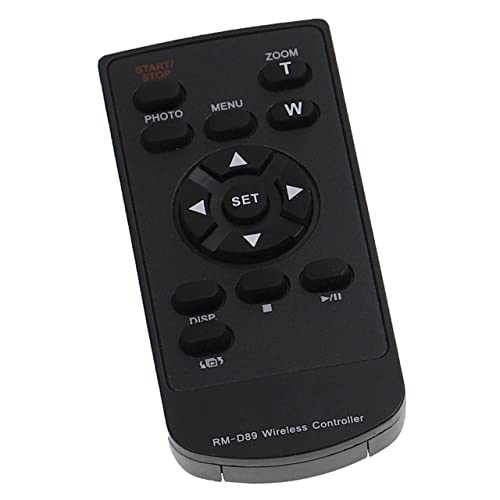 vhbw Infrarot-Fernauslöser Fernbedienung kompatibel mit Canon Legria HF G40, HF G25, HF G10, H30, HF 330, HF G30, HF G20 Kamera, Zoom-Funktion vhbw Infrarot-Fernauslöser Fernbedienung kompatibel mit Canon Legria HF G40, HF G25, HF G10, H30, HF 330, HF G30, HF G20 Kamera, Zoom-Funktion von vhbw