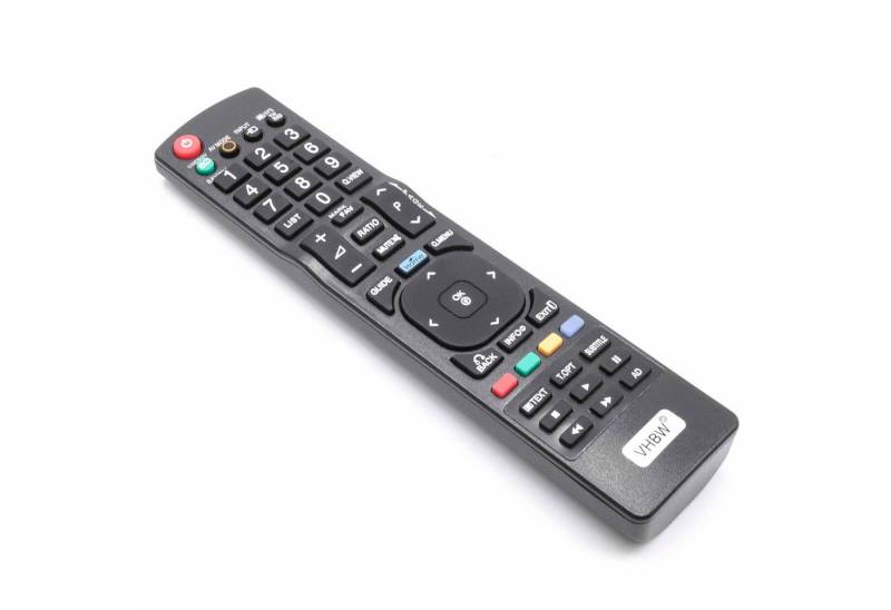 vhbw Fernbedienung (passend für LG 42LE5500, 42LE7300, 42LF5700, 42LH5000, 42LH5700, 42LK450, 42LK455, 42LK530 TV, Video Audio & Konsole) von vhbw