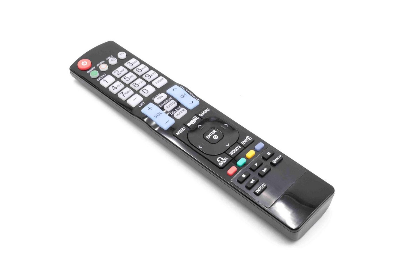 vhbw Fernbedienung (passend für LG ohn 47LE7300, 50PJ340, 50PJ350, 50PT350, 52LD550, 55LD520, 55LD630, 55LD650 TV, Video Audio & Konsole) von vhbw