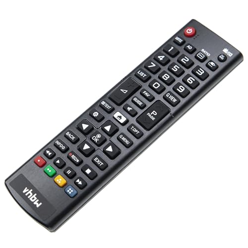 vhbw Fernbedienung Ersatz für LG AKB74475490 für Heimkino-Anlage, Fernseher, Hi-Fi-System - Multifunktionsfernbedienung von vhbw