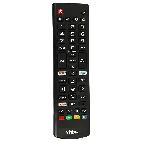 vhbw Fernbedienung Ersatz für LG AKB75675304 für Fernseher, TV - Ersatzfernbedienung von vhbw