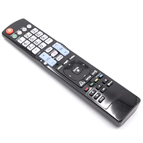 vhbw Fernbedienung kompatibel mit LG 42LE7300, 42LE5350, 42PA4500, 42LS3400, 37LD450, 42LD550, 42LM6400 Fernseher, TV - Ersatzfernbedienung vhbw Fernbedienung kompatibel mit LG 42LE7300, 42LE5350, 42PA4500, 42LS3400, 37LD450, 42LD550, 42LM6400 Fernseher, TV - Ersatzfernbedienung von vhbw