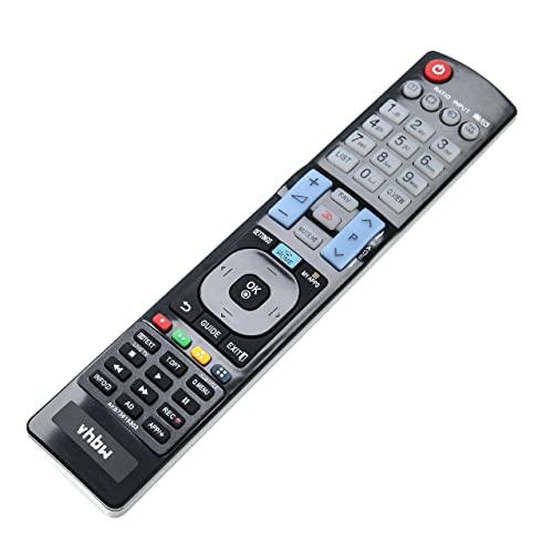 vhbw Fernbedienung kompatibel mit LG 47LA660S, 47LA690S, 47LA691S, 47LA740S Heimkino-Anlage, Fernseher, Hi-Fi-System - Multifunktionsfernbedienung vhbw Fernbedienung kompatibel mit LG 47LA660S, 47LA690S, 47LA691S, 47LA740S Heimkino-Anlage, Fernseher, Hi-Fi-System - Multifunktionsfernbedienung von vhbw