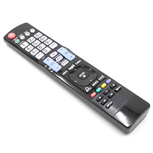 vhbw Fernbedienung kompatibel mit LG OHN 52LD550, 50PT350, 47LE7300, 47LE5300, 50PJ350, 50PJ340, 47LD650 Fernseher, TV - Ersatzfernbedienung vhbw Fernbedienung kompatibel mit LG OHN 52LD550, 50PT350, 47LE7300, 47LE5300, 50PJ350, 50PJ340, 47LD650 Fernseher, TV - Ersatzfernbedienung von vhbw
