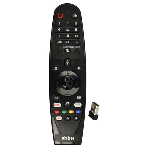 vhbw Fernbedienung kompatibel mit LG 55SM8100PSA, 55SM8100PUA, 55SM82007LA, 55SM8200PLA, 55SM8500PLA Fernseher, TV - Ersatzfernbedienung von vhbw