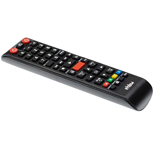 vhbw Fernbedienung kompatibel mit Samsung BDEM57CZA, BDEM57C/ZA, BD-EM57C/ZA, BDEM57C, BD-EM57/ZA Blu-Ray Disc Player - Ersatzfernbedienung von vhbw
