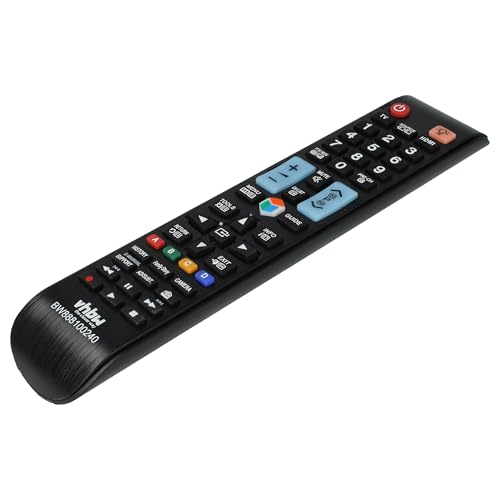 vhbw Fernbedienung kompatibel mit Samsung UE32EH5450, UE32ES5500, UE32ES5505, UE32ES5700, UE32ES5800, UE37ES5500 Fernseher, TV von vhbw