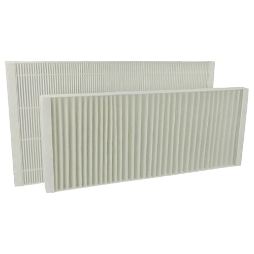 vhbw Filterset Ersatz für Viessmann 7502467, ZK02577 für Lüftungsgerät - Luftfilter G4 / F7 (2 Stück), Weiß von vhbw