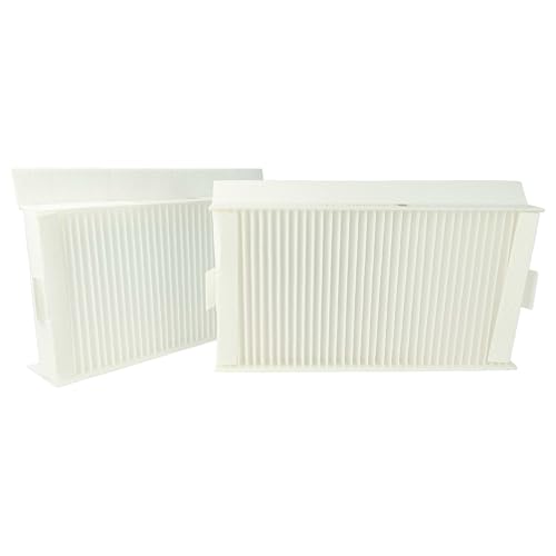 vhbw Filterset kompatibel mit Wernig ComfortVent G90-180 Lüftungsgerät - Luftfilter G4 / F7 (2 Stück), 24 x 12 x 5 cm, Weiß von vhbw