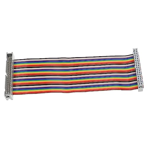 vhbw GPIO Verlängerungskabel 40 Pin kompatibel mit Raspberry Pi Mini-Computer - Extension Flachbandkabel, Mehrfarbig, 15 cm von vhbw