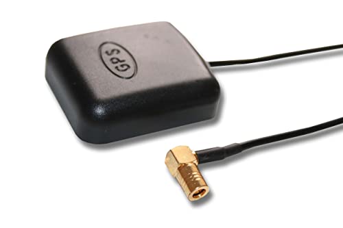 vhbw GPS Antenne kompatibel mit BMW MK1 MK2 Mk3 MK4 MK 1 2 3 4 Professional Business (E38, E39, E46, X5, Z3, Z4) Kabel mit SMB-Buchse, Magnetfuß 5m von vhbw