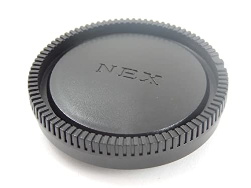vhbw Gehäusedeckel kompatibel mit Sony Alpha NEX-5R, NEX-6, NEX-7, NEX-C3, NEX-F3, NEX-VG10 Kamera, DSLR - Kunststoff, Schwarz von vhbw