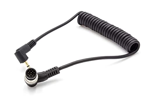 vhbw Kabel Anschlusskabel kompatibel mit Nikon D300, D3s, D3X, D4, D4s, D700, F100, F5, F6, F90 Kamera, DSLR - 90cm von vhbw