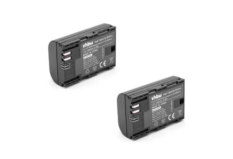 vhbw Kamera-Akku Ersatz für Canon LP-E6N für Kamera / Foto DSLR (1300mAh, 7,2V, Li-Ion) 1300 mAh von vhbw