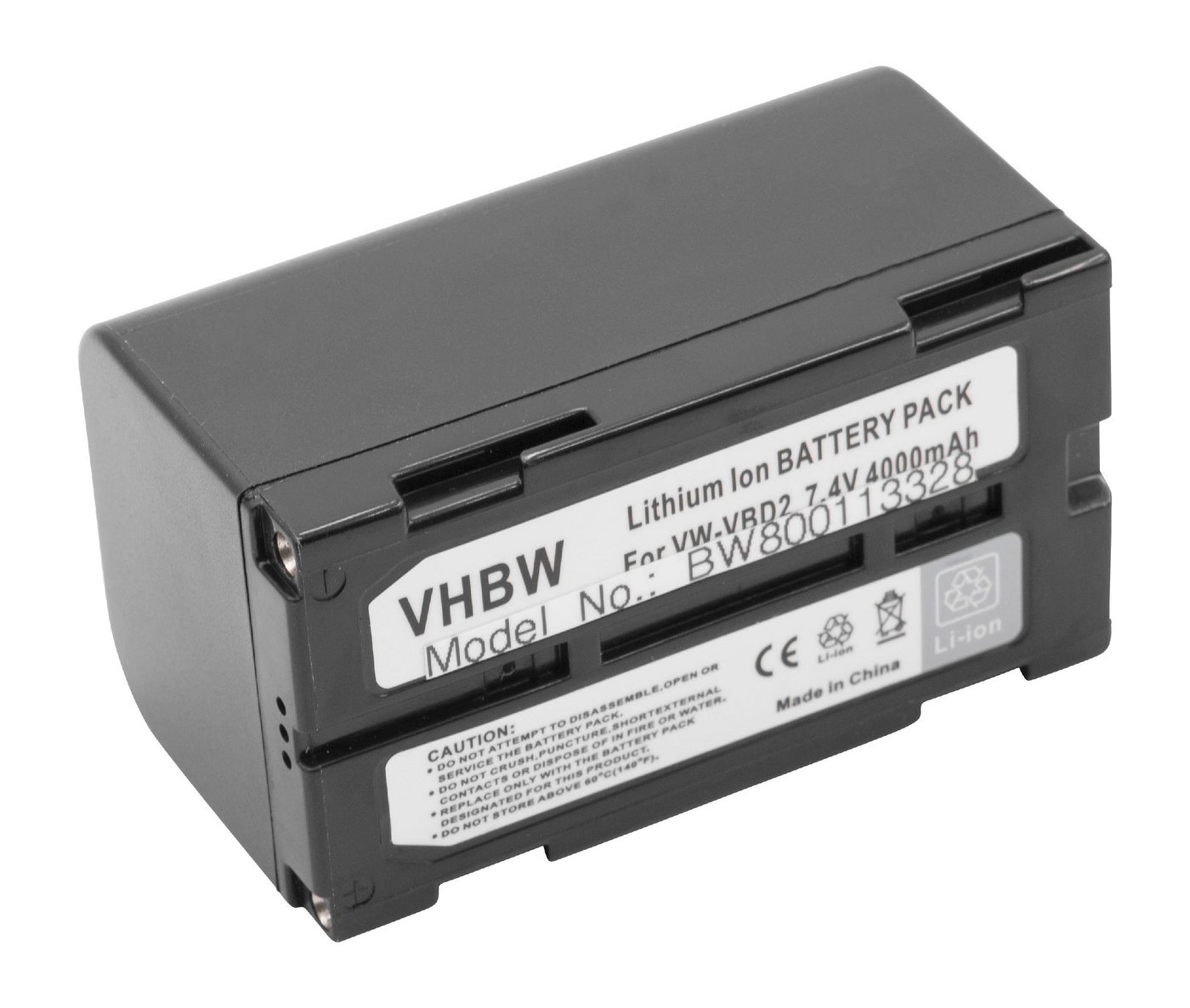 vhbw Kamera-Akku passend für Kompatibel mit Panasonic NV-GS33EG-S, NV-GS35E-S, NV-GS33, NV-GS35, NV-GS330 Camcorder Digital (4000mAh, 7,4V, Li-Ion) 4000 mAh von vhbw