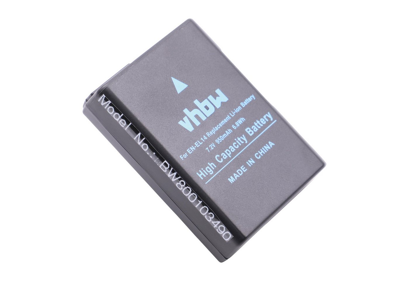 vhbw Kamera-Akku passend für Nikon Coolpix P7000, P7100, P7700, P7800 Kamera / Foto Kompakt (950mAh, 7,2V, Li-Ion) 950 mAh von vhbw