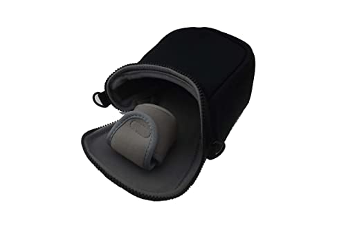 vhbw Kameratasche kompatibel mit JVC GZ-MS110BEU, GZ-MS110BUS, GZ-MS110U, GZ-MS110BU, GZ-MS110BUC Kamera - schwarz, inkl. Schultergurt von vhbw